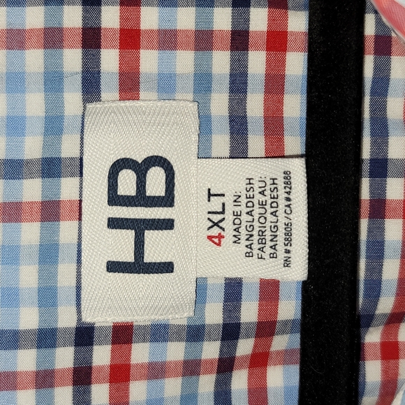 Harbor Bay Other - 4XLT Harbor Bay Easy Care Sport Shirt.